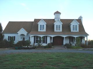 The Mane House is a traditional Virginia country home